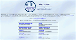 Desktop Screenshot of meccoinc.com